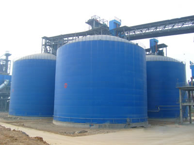 昌黎水泥钢板库改造