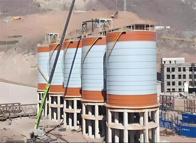 昌黎高架钢板仓