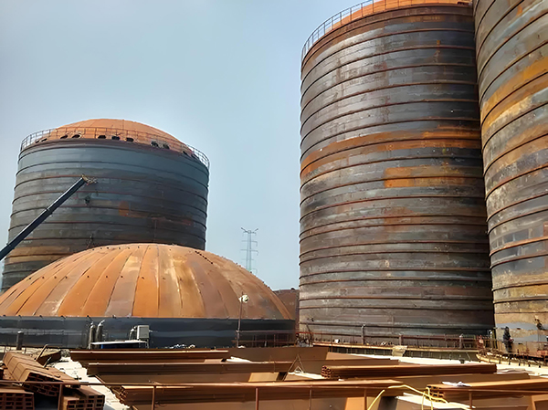 昌黎焦粉钢板仓